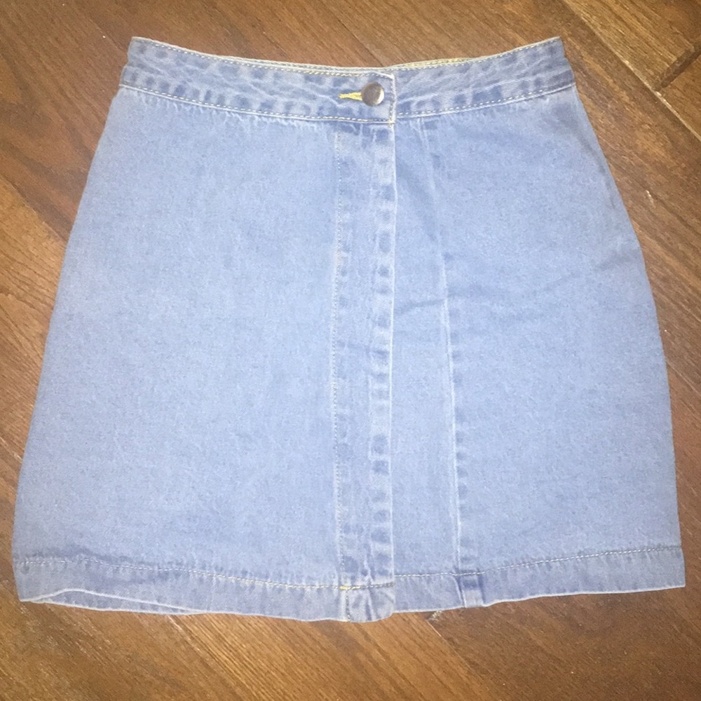 Small Light Jean Skirt